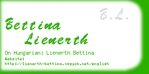 bettina lienerth business card